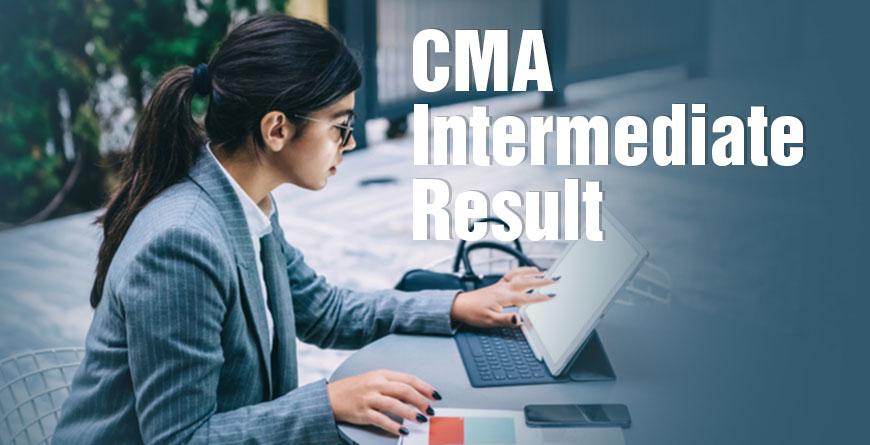 cma inter result