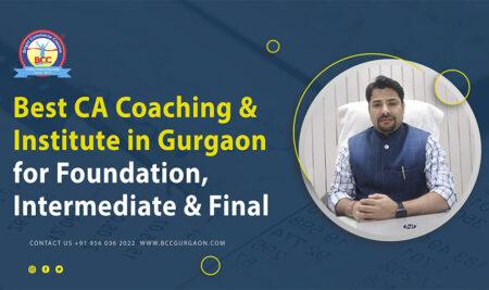 Best CA Coaching & Institute in Gurgaon for Foundation, Intermediate & Final