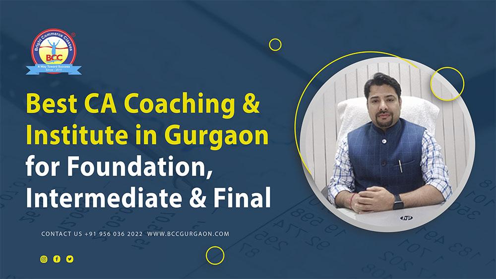 Best CA Coaching & Institute in Gurgaon for Foundation, Intermediate & Final