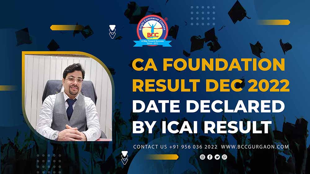 CA Foundation Result Dec 2022 Date Declared by ICAI Result