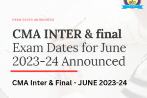 CMA INTER & FINAL JUNE 23-24